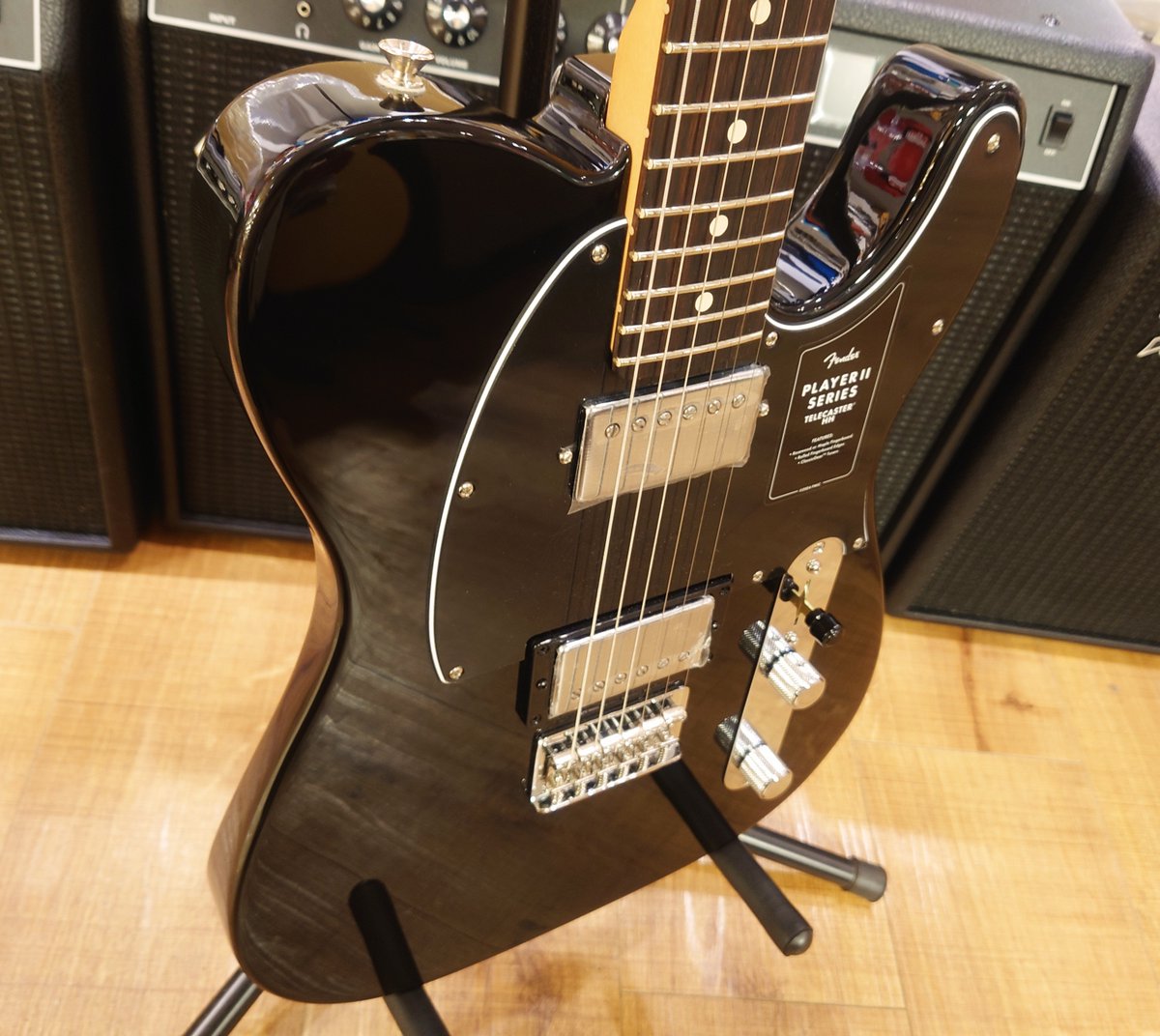 1484fukuoka's tweet image. 【新品】Fender / Player II Telecaster HH Rosewood Fingerboard Black【アウトレット特価】
  
伝統のルックスはそのままに、ジャンルを選ばず使えるハムバッカー仕様で、最初の一本としても長く愛せる相棒になります❣ 
#Fender #フェンダー