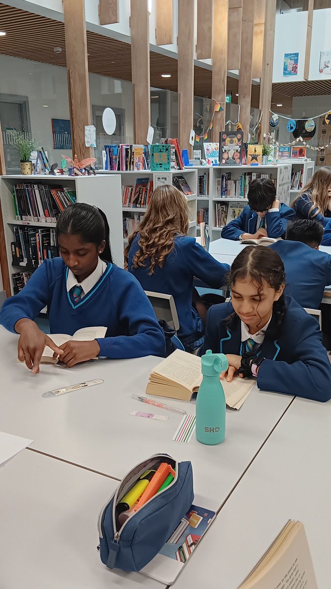  Our students enjoyed a calm and focused reading session today. As part of this year's Go All In Reading Challenge, it's fantastic to see them so engaged and committed to developing their reading skills.  Image