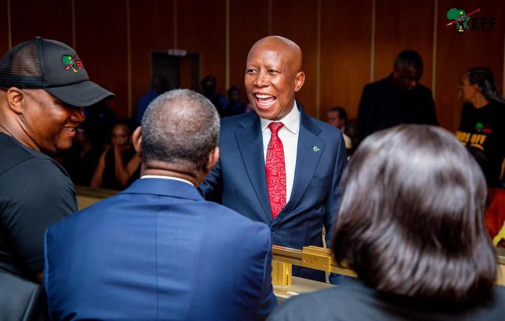 #BREAKING South African opposition leader Julius Malema jailed for an effective 5 years for discharging a firearm in public l. His lawyers set to appeal