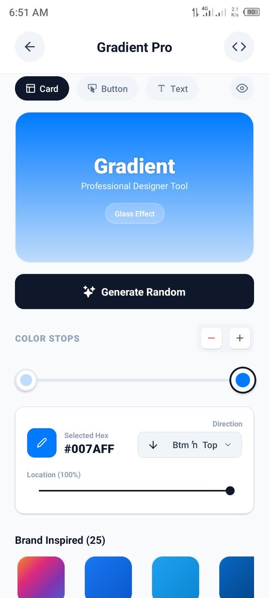 ciphnova_dev's tweet photo. Meet Color Base  🎨
Generate beautiful harmonies, check WCAG accessibility scores, and instantly export design tokens to your codebase.
#BuildInPublic #Tailwind #CSS #ReactNativeDev #UIUXDesign #AppDev #Developers https://t.co/tea3RY5mBj