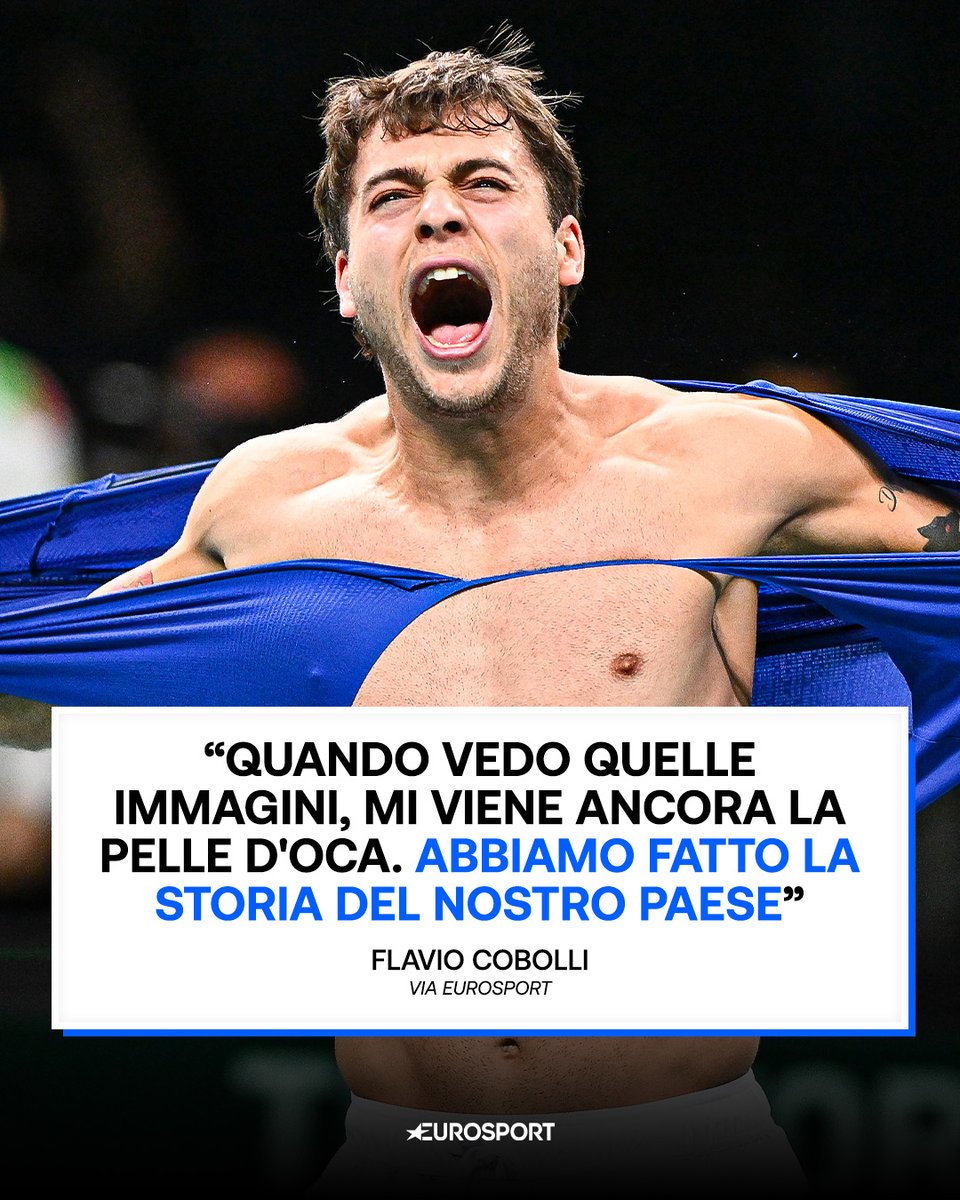 Eurosport_IT's tweet image. Flavio anche noi sempre con la pelle d’oca 🥹

#Tennis #Atp #Cobolli