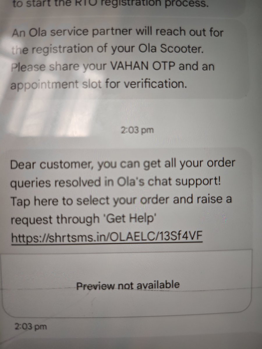 optimistpravin's tweet photo. @bhash Purchased Ola S1 X on March 31st, committed delivery date is April 4th. Today is April 15th, still vehicle not delivered @OlaElectric Order ID: OET-902193322310326-JMX562. Your weblinks are not opening and Help chats are useless. Customer care executives are clueless. https://t.co/zSqFvAbInt