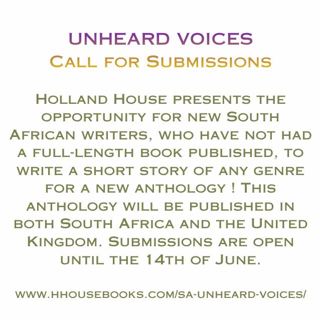 HhouseBooks's tweet image. Update about formatting ....

hhousebooks.com/sa-unheard-voi…

#callout #submissions #submissionsopen #writing #anthology #publishing