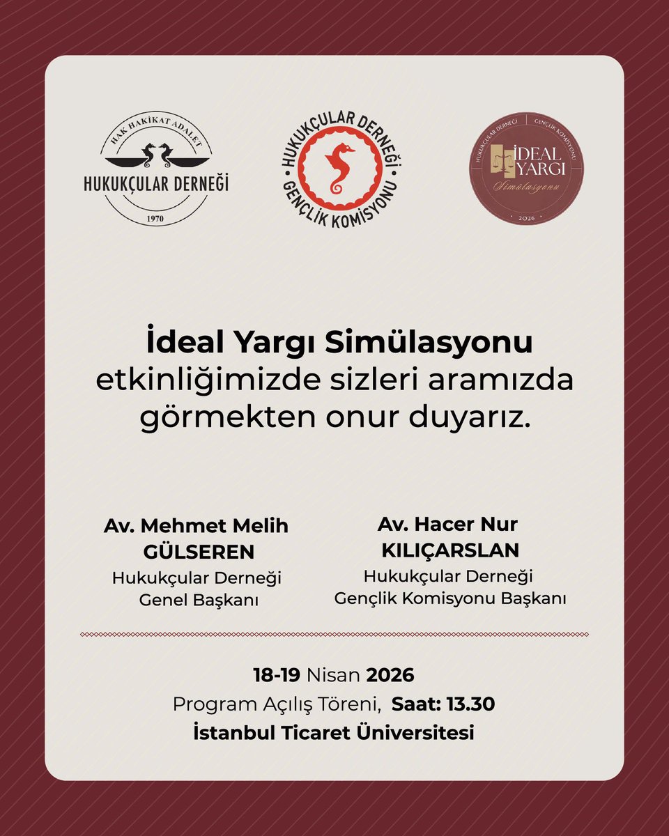 Hukukçular Derneği tweet media