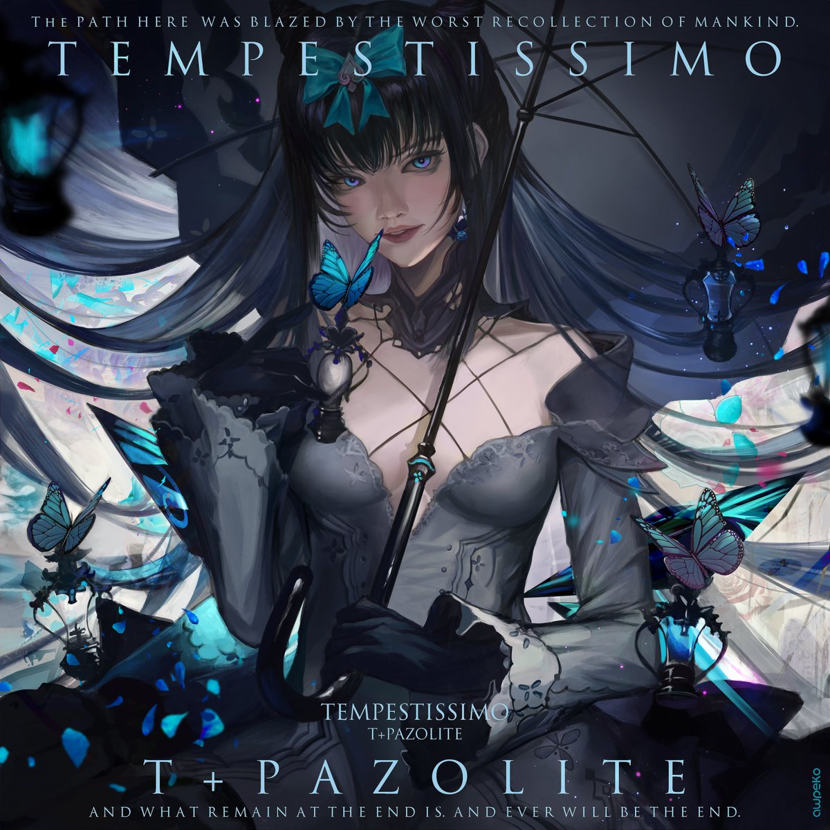 Awpeko's tweet photo. Tempestissimo Thumbnail Reinterpret from Arcaea
#arcaea_art #arcaea #Tairitsu https://t.co/Ij2LOfmulr
