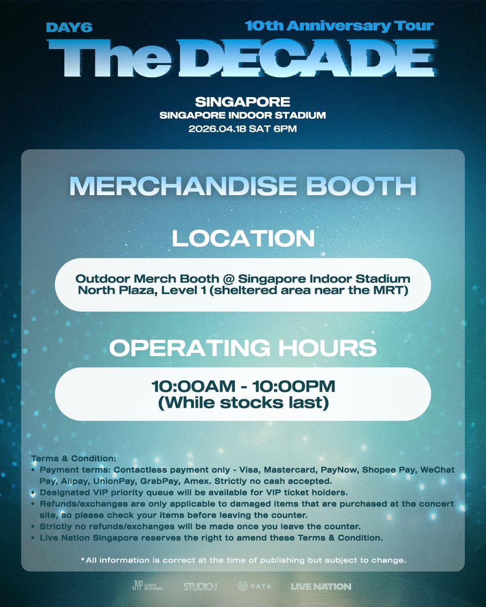 Live Nation SG tweet media