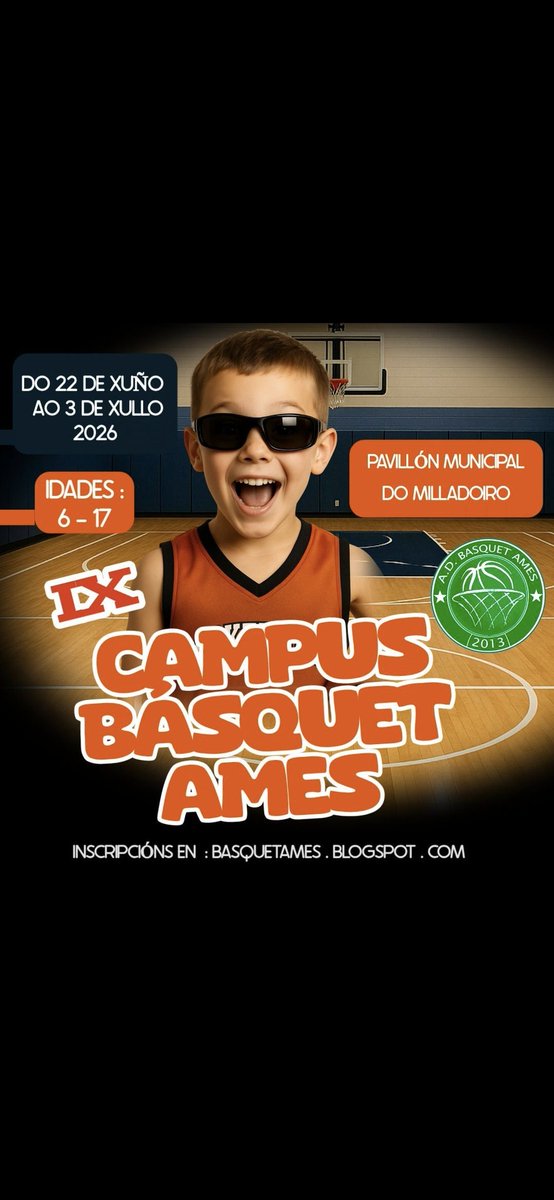 adbasquetames's tweet photo. IX CAMPUS BÁSQUET AMES https://t.co/VEEHIrp8BA