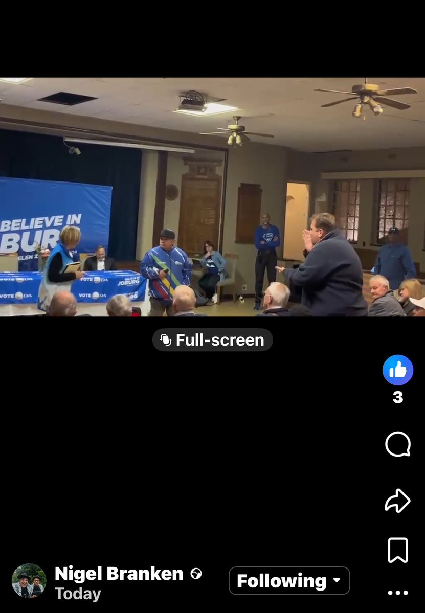 Bravo Nigel! 

We must call out the DA. 

They’re whitewashing Israeli war crimes and refuse to condemn the Israeli government. 

Palestine remains the litmus test.