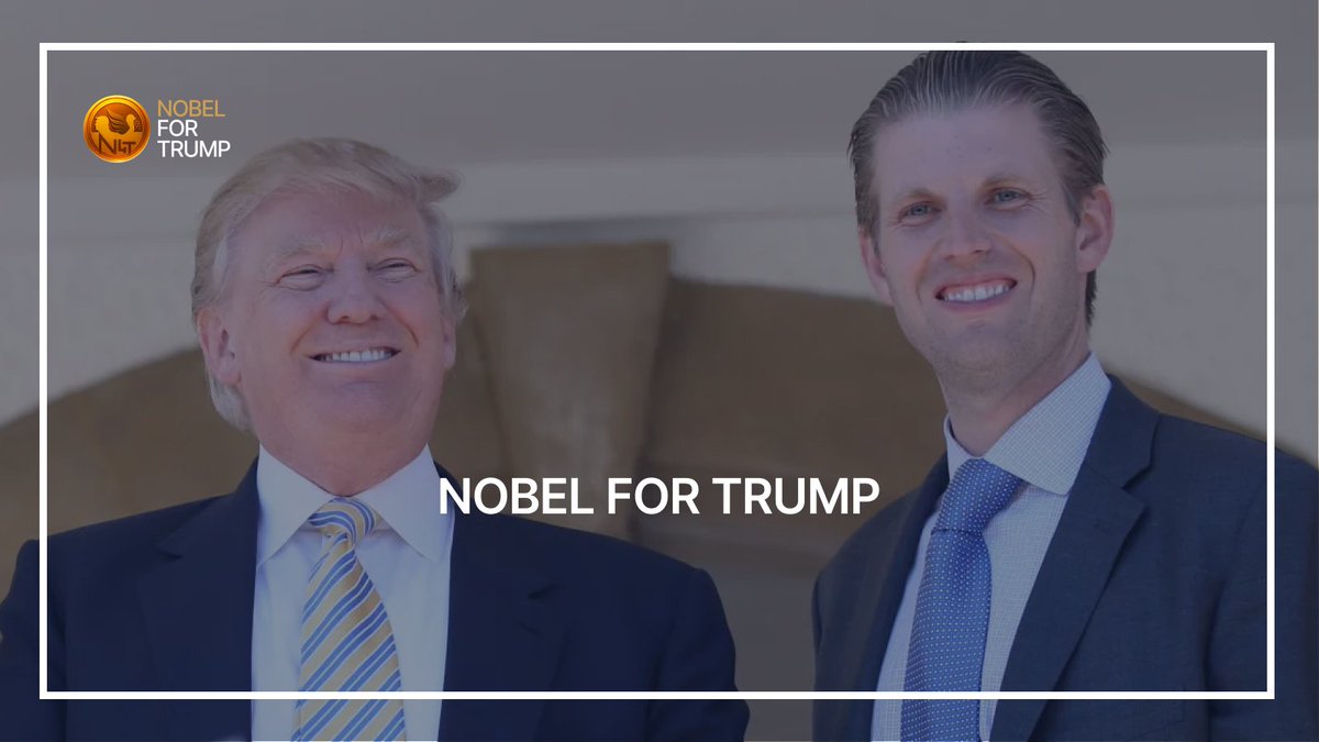 N4T . Nobel For Trump tweet media