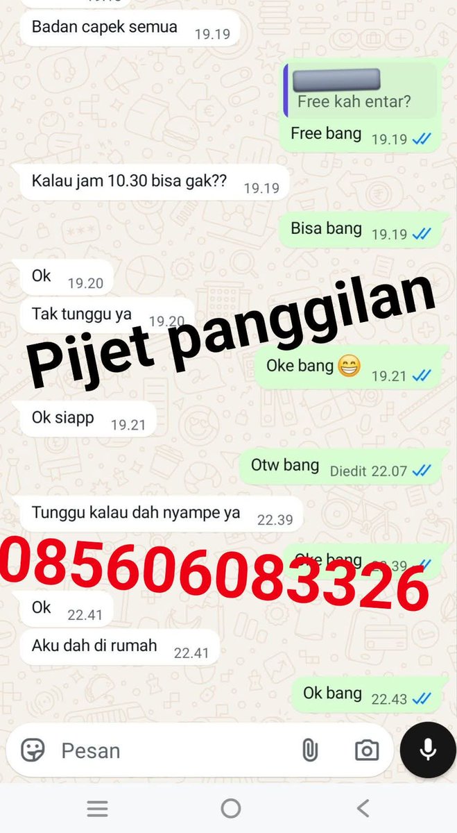 New2Pijat's tweet photo. kenyamanan Anda adalah prioritas saya 🙏
085606083326 tanya" gratis, jangan sungkan boskuu
#pijatsurabaya #pijetsurabaya #pijatpria #massagesurabaya #pijatpriasurabaya https://t.co/mZyY9v2ARY