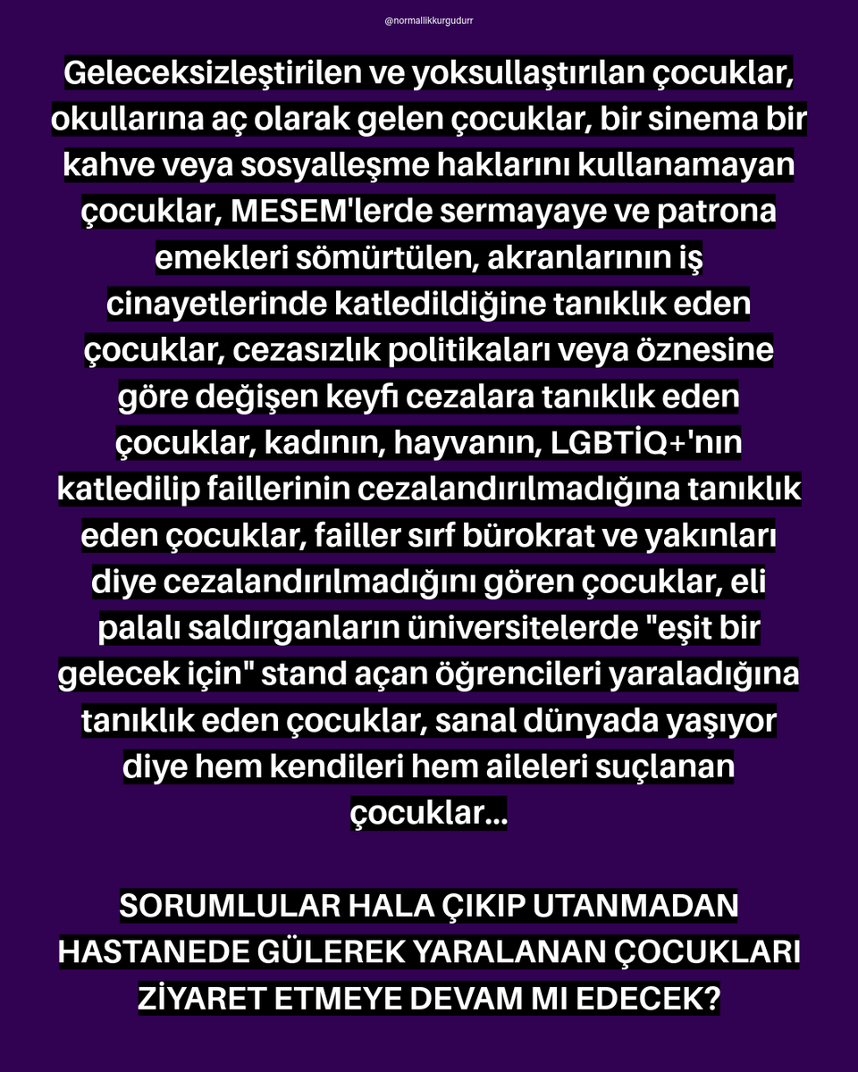 Cezasızlık politikaları, öznesine göre değişen keyfi cezalar ve Incellik...