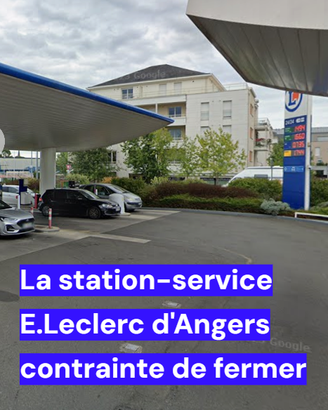 angersinfo's tweet image. Vandalisme en pleine flambée des prix : la station-service E.Leclerc d'#Angers contrainte de fermer my-angers.info/04/16/vandalis…