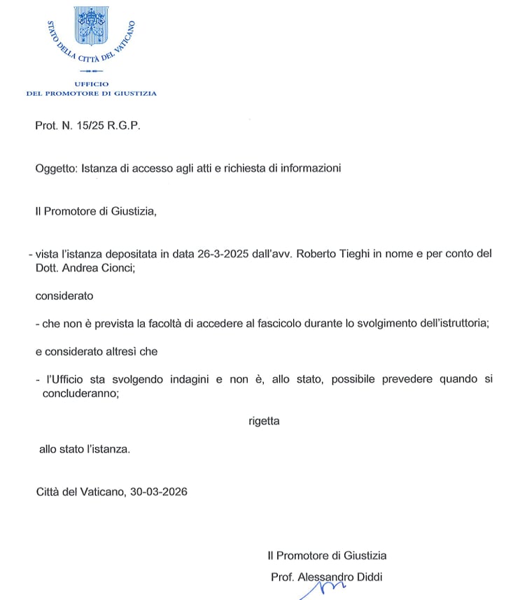 <a href="/dianemontagna/">Diane Montagna</a> <a href="/Tempi_it/">TEMPI</a> <a href="/bollettinosdb/">Bollettino Salesiano</a> <a href="/AleteiaIT/">Aleteia</a> <a href="/americamag/">America Magazine</a> <a href="/The_Tablet/">The Tablet</a> <a href="/paciolla_sabino/">Sabino Paciolla</a> <a href="/AldoValli/">Aldo Maria Valli</a> <a href="/il_Timone/">Il Timone</a> <a href="/EwtnItalia/">EWTN Italia 🇮🇹</a> <a href="/CoffinMedia/">Patrick Coffin</a> <a href="/FSSPXItalia/">FSSPX - Italia</a> <a href="/CorrispondenzaR/">CorrispondenzaRomana</a> <a href="/infoscathos/">Infos cathos ❤</a> <a href="/RobertodeMattei/">Roberto de Mattei</a> <a href="/AnimusSufficit2/">SufficitAnimus2.0 🖤🇮🇹</a>
<a href="/ByobluN/">Byoblu Top News</a> <a href="/LaStampa/">La Stampa</a> <a href="/qn_carlino/">il Resto del Carlino</a> <a href="/boni_castellane/">Bonifacio Castellane</a> <a href="/adoralibera/">Adoración y Liberación</a>