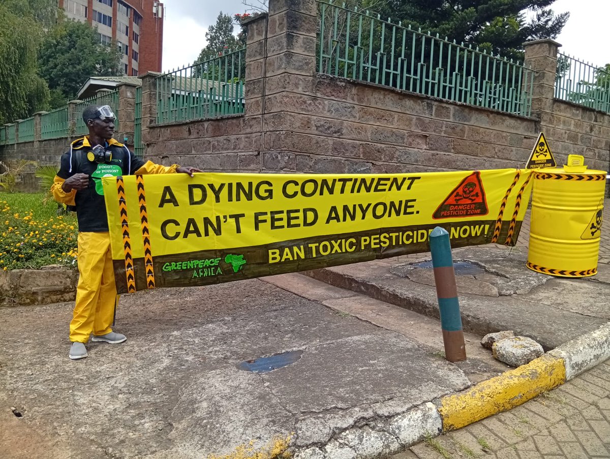 The soil is our mother.👩‍🍼
We’re poisoning our mother and wondering why she’s crying.
Sign to stop 🖋 pages.greenpeaceafrica.org/ban-toxic-pest…
#FoodorPoison
#BadforEuropeBadforAfrica
<a href="/Greenpeaceafric/">Greenpeace Africa</a> 
<a href="/_AfricanUnion/">African Union</a>