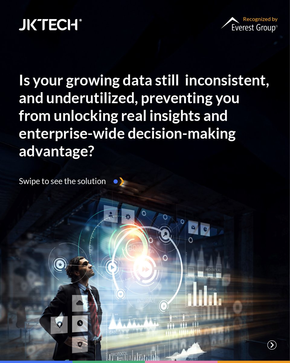 JKTechnosoft's tweet image. Data is only as powerful as its foundation. JK Tech helps unify and scale data into a reliable engine for analytics, AI, and smarter decision-making turning fragmented systems into actionable intelligence.

Learn more: jktech.com/data-warehousi…

#DataEngineering #AIReady #JKTech