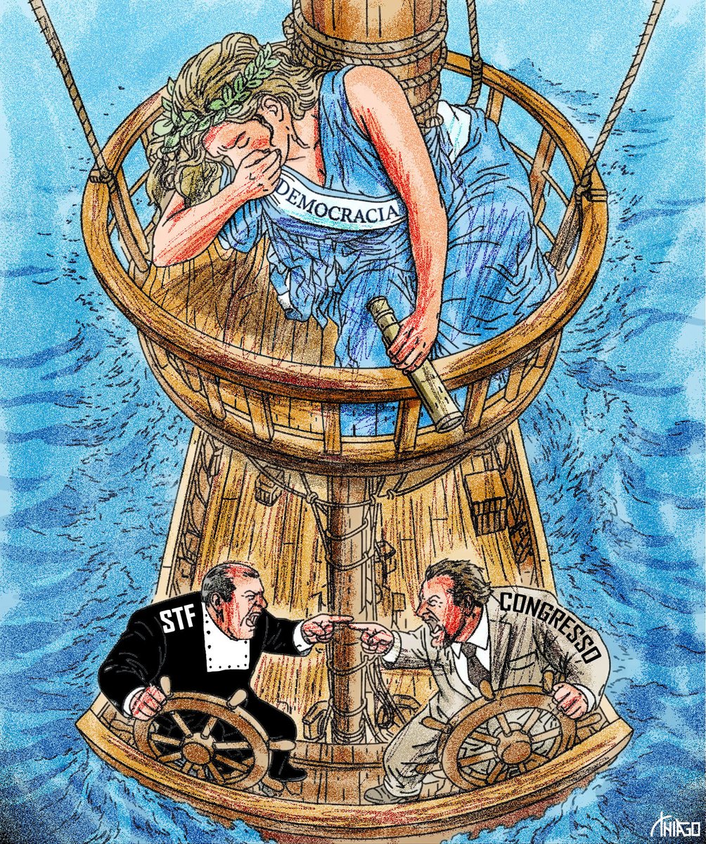 jc_pe's tweet image. #charge de Thiago Lucas (@thiagochargista), para o Jornal do Commercio. #STF #justiça #congresso #brasilia #brasil #democracia #chargejc #chargejornaldocommercio #chargethiagojc #chargethiagolucas #chargethiagolucasjc

 Thiago Lucas