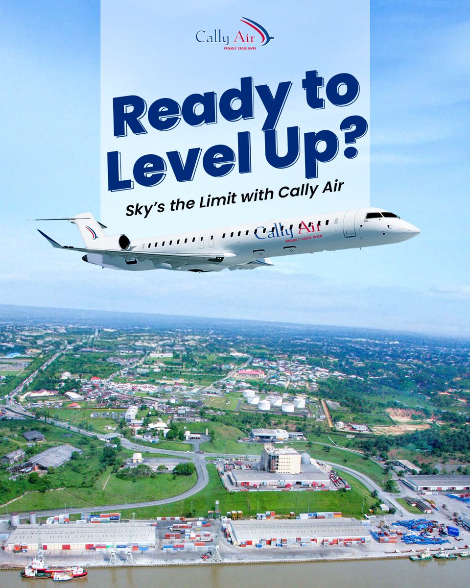 FlyCallyAir's tweet photo. Ready to level up? ✈️

Take your journey higher, faster, and smoother with Cally Air — because the sky isn’t the limit, it’s just the beginning.

#LevelUp #FlyCallyAir #SkyIsTheLimit https://t.co/ldhRKgGEl8