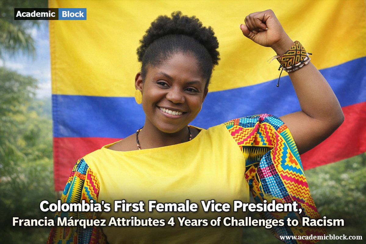 AcademicBlock_'s tweet image. ✊ Historic Victory: Francia Márquez Shatters Barriers

Against all odds, Francia Márquez makes history as Colombia’s first female and Afro-Colombian Vice President.

#Colombia #WomenInPower #BreakingBarriers #AntiRacism #Leadership #Equality #Trailblazer #academicblock