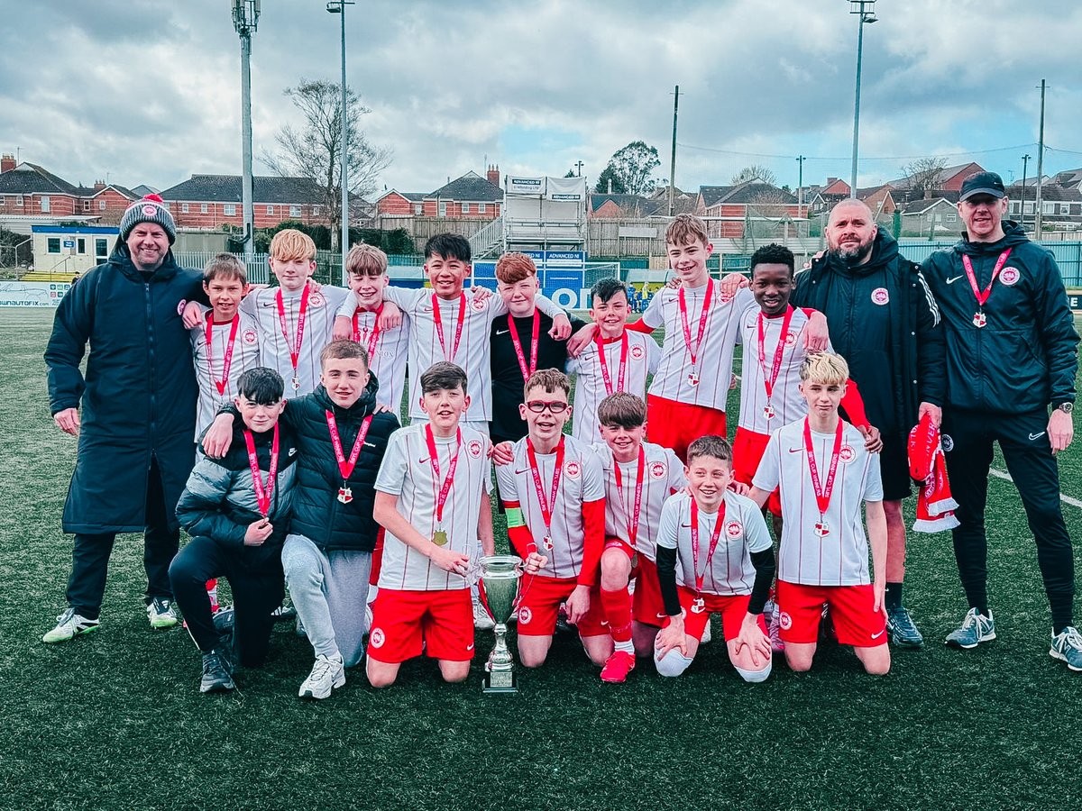 Larne FC Academy tweet media