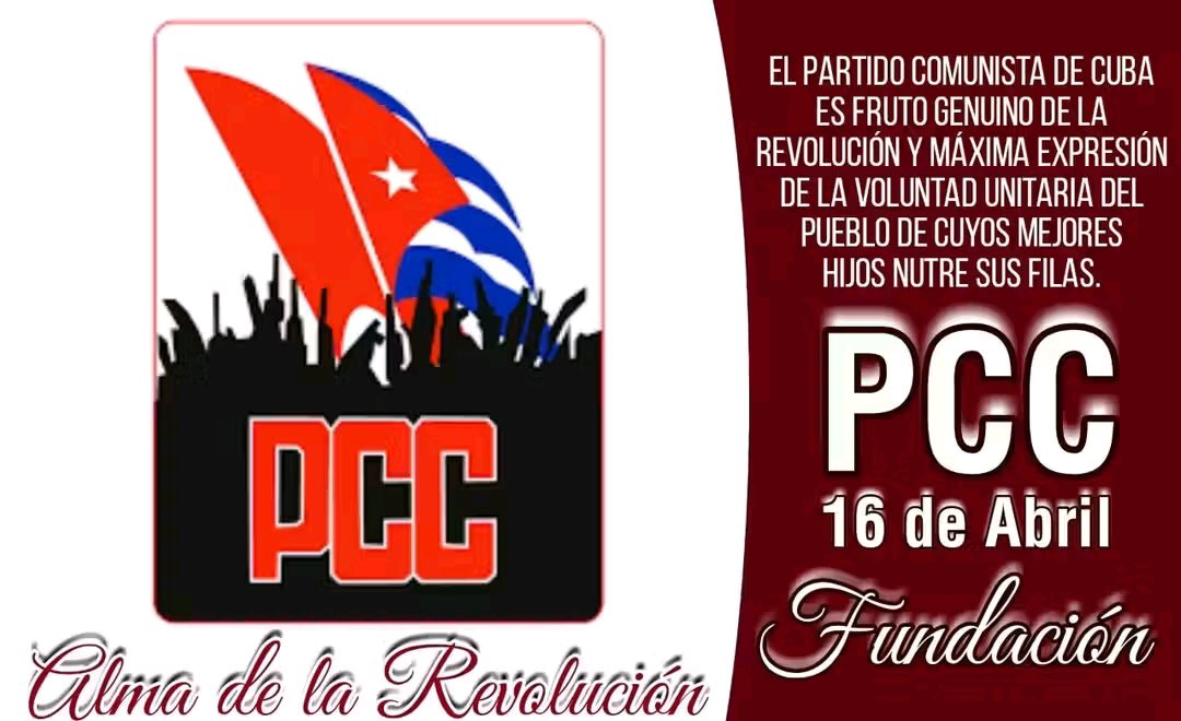 PCC: Lo más revolucionario dentro de la Revolución
#MatancerosEnVictorias 
#AbrilDeVictorias
#CubaEsRevolución 
<a href="/DiazCanelB/">Miguel Díaz-Canel Bermúdez</a> 
<a href="/mariofsabines/">Mario Sabines Lorenzo</a> 
<a href="/FelizAlber77541/">Feliz Alberto González Cabrera</a>