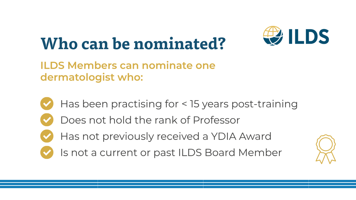 International League of Dermatological Societies tweet media