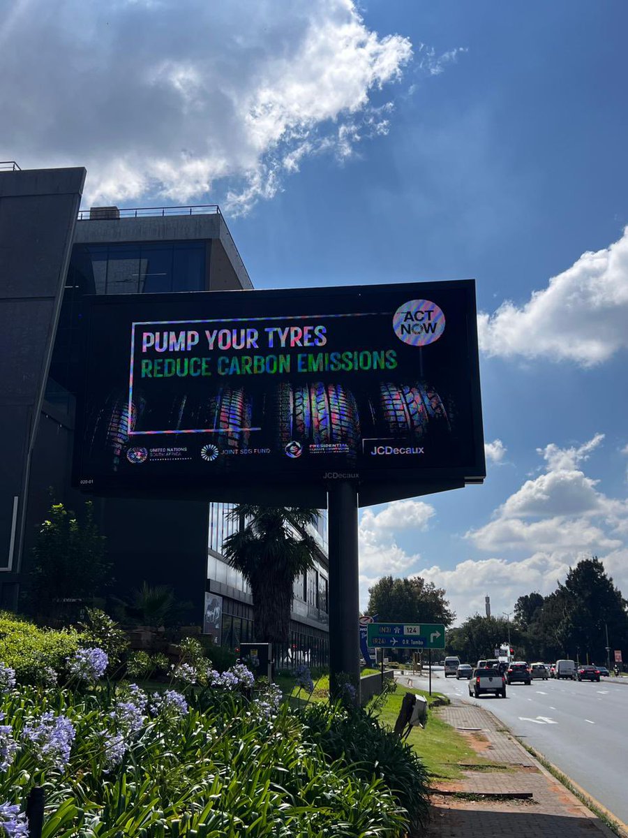 OraMosekwane's tweet image. As low pressure tyres are heady and cause the car to work overdose its best to pump tyres to reduce carbon emissions helping to save the economy. #ActNow #JustEnergyTransition