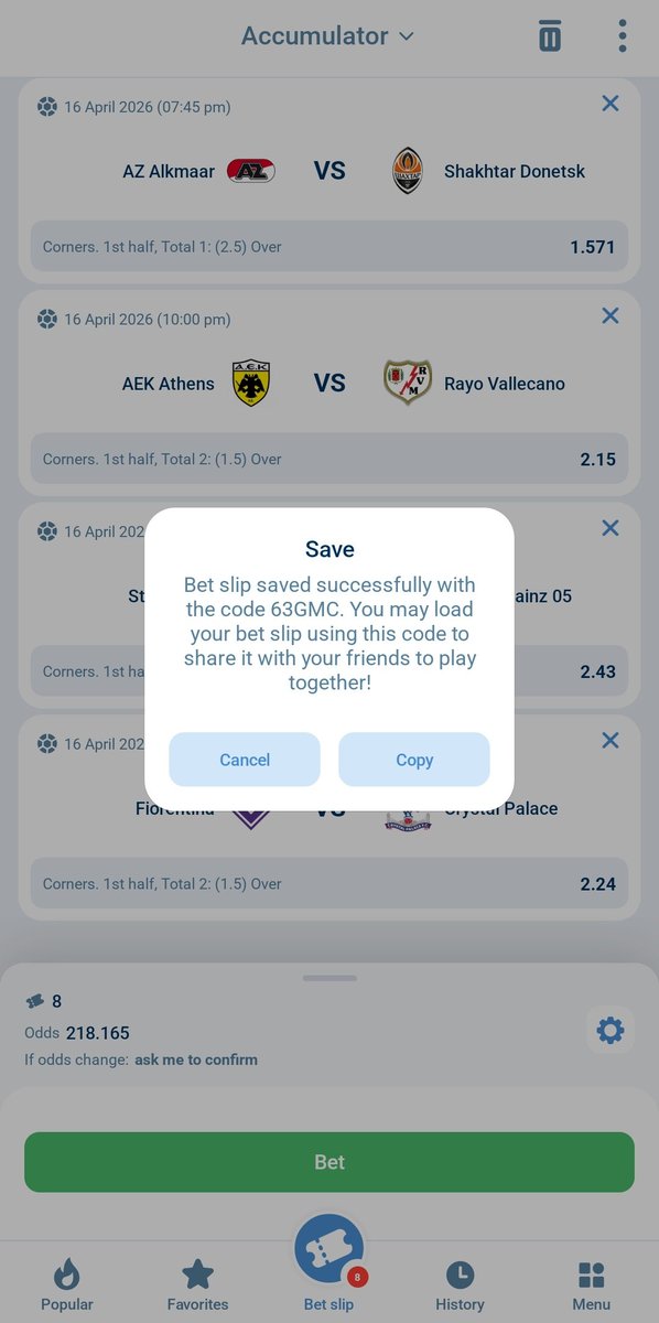 JolyoKi's tweet image. #1xbet...HT corners..Good luck.200+ odds