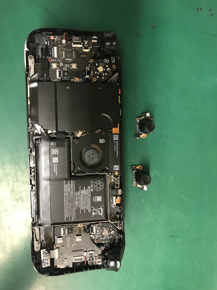 QuickfixBanbury's tweet photo. Does your steam deck have stick drift? 

We can get the analogs replaced with hall effect sticks that will not have the issue return due to using magnetic sensors. 

Pop your device In store and we can get it up and running like new again. https://t.co/sKg05zcBbe
