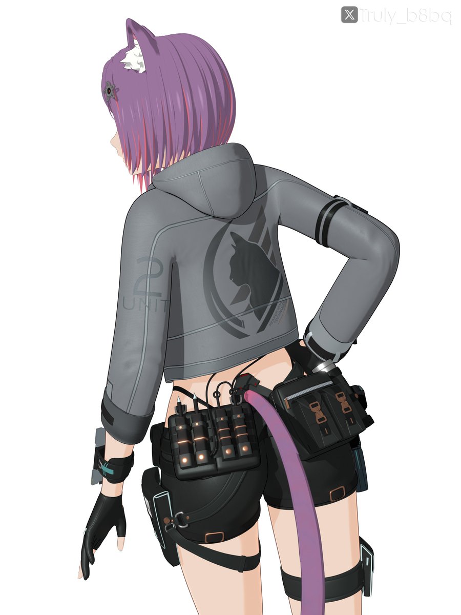 Truly_b8bq's tweet image. Nothing happened he-he... Original character commission #OC #OriginalCharacter #3dartwork #Blender