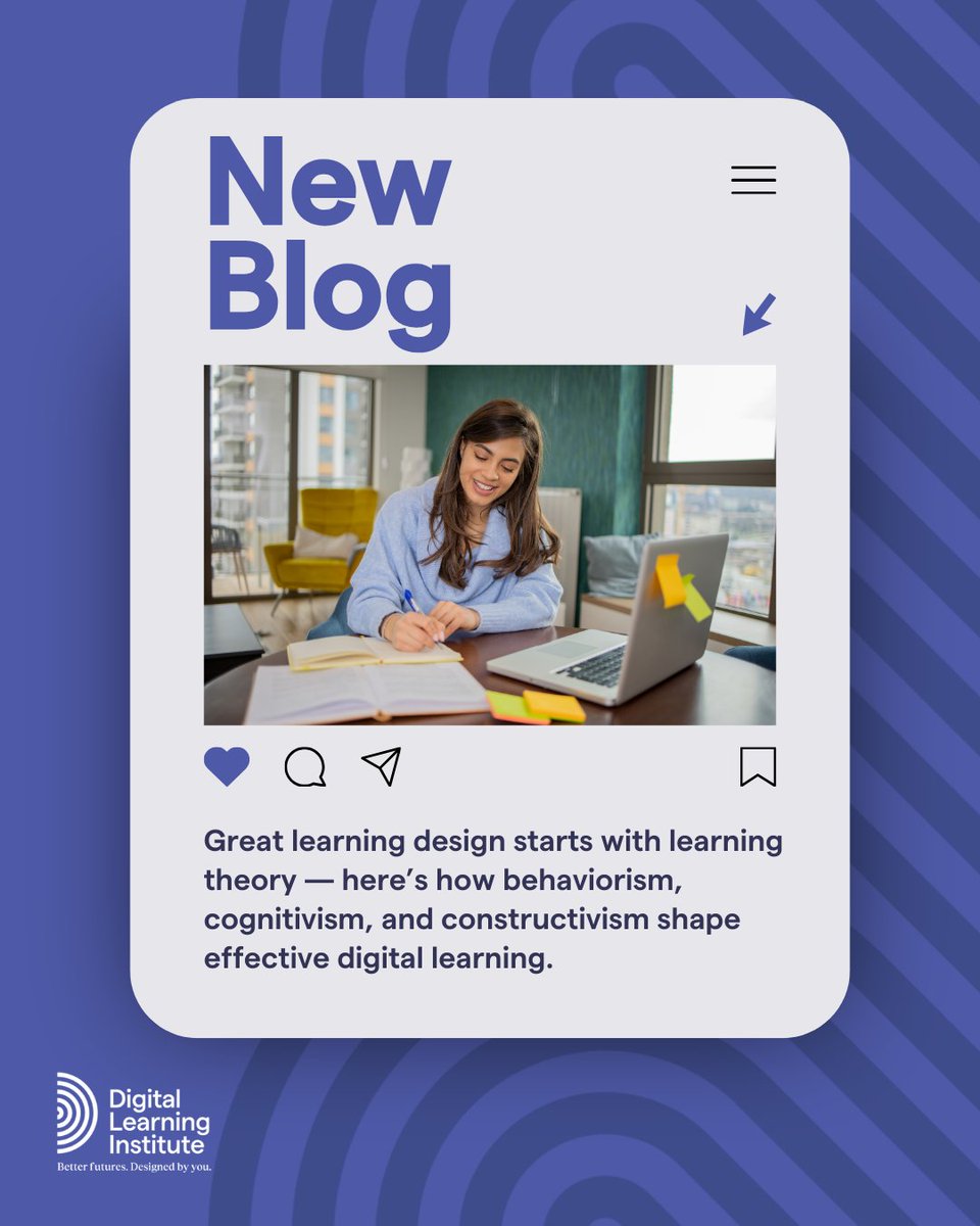 DLInstitute_'s tweet image. What actually makes learning design effective?

It starts with understanding how people learn.

Read more 👇
eu1.hubs.ly/H0tjtpC0

#LearningDesign #InstructionalDesign #DigitalLearning #LearningTheory #EdTech #LearningAndDevelopment