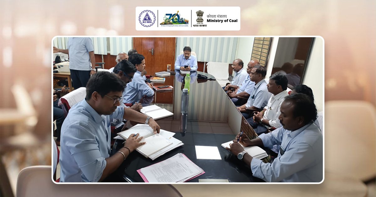 nlcindialimited's tweet image. A Canteen Committee Meeting was held on 07 April 2026 at Mine-II to review canteen quality and hygiene.

New members were introduced, and feedback from employees and management was discussed to improve services.

#NLCIL #EmployeeWelfare #Workplace
@CoalMinistry @kishanreddybjp