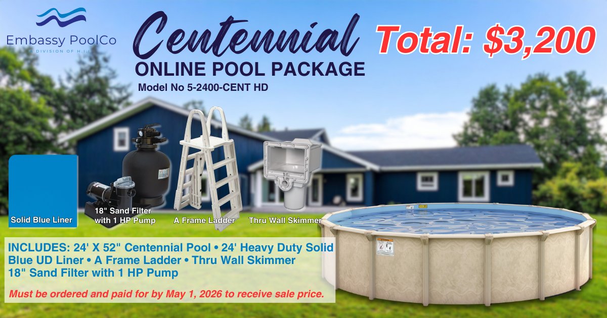 LeisurePoolJax's tweet image. 🌊☀️ Summer's here, and you won't want to miss this awesome deal on an aboveground pool! Perfect for those hot days and backyard fun with the fam. Dive in and make a splash! 🏖️ #PoolTime #SummerVibes #BackyardFun