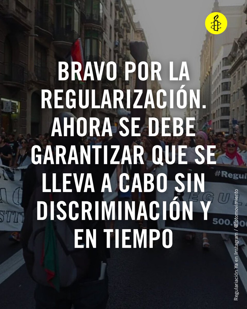 Amnistía Internacional España tweet media