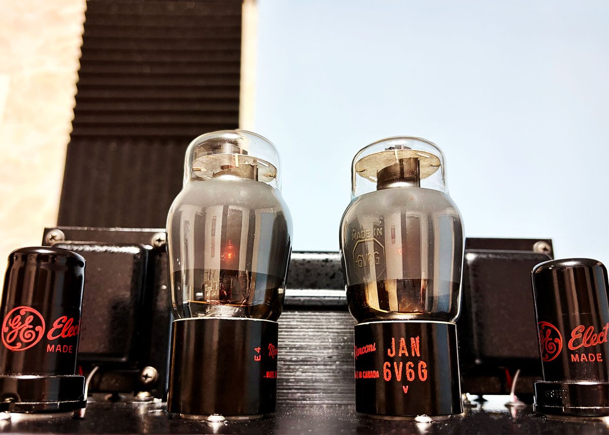 Marconi 6V6G Coke Bottle (Made in Canada) #真空管