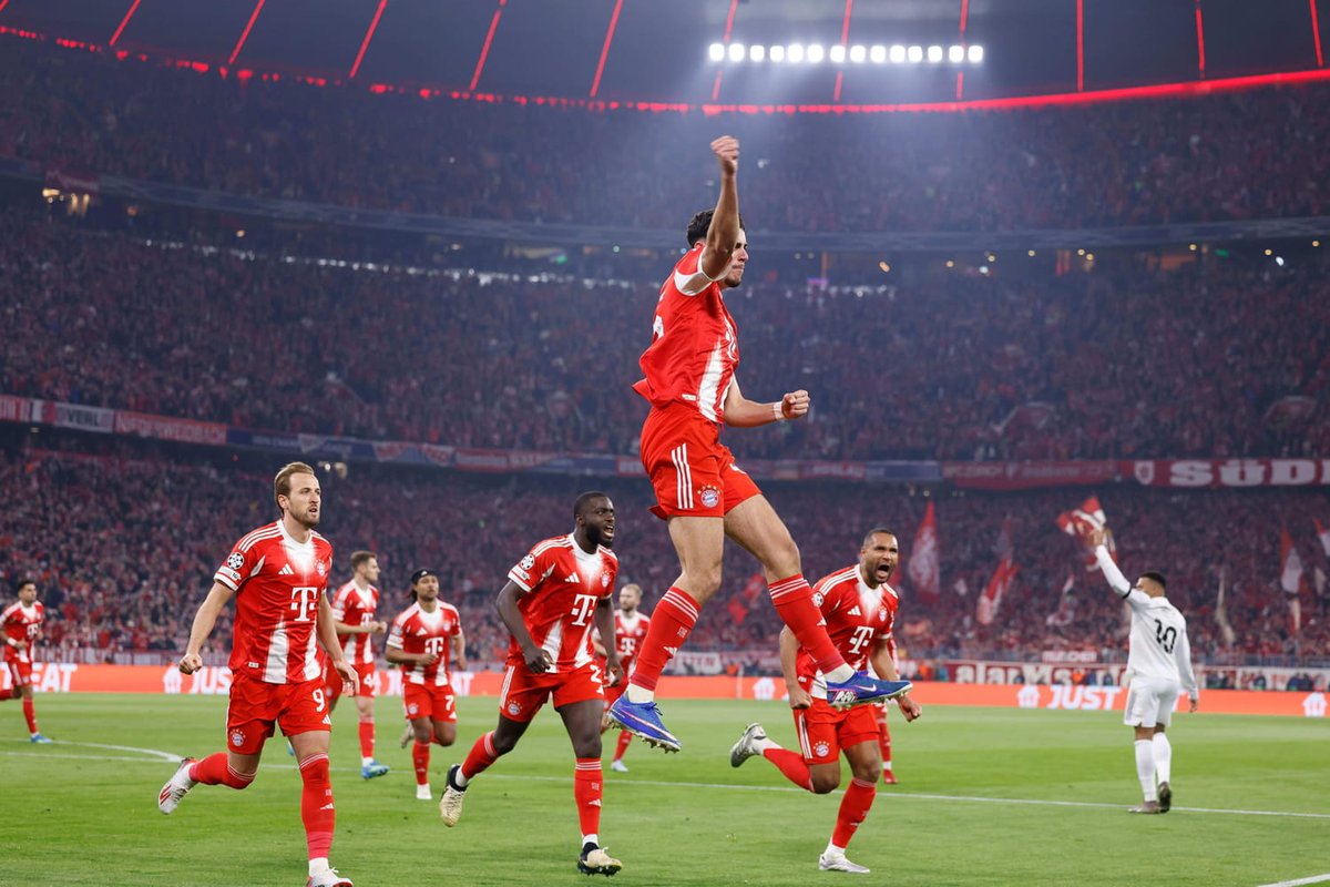 iMiaSanMia's tweet image. Bayern's schedule for the remainder of the season:

19 April: Stuttgart 🏠 (BuLi)
22 April: Leverkusen ✈️ (Pokal)
25 April: Mainz ✈️ (BuLi)
28 April: PSG ✈️ (UCL)
2 May: Heidenheim 🏠 (BuLi)
6 May: PSG 🏠 (UCL)
9 May: Wolfsburg ✈️ (BuLi)
16 May: Köln 🏠 (BuLi)
23 May: 🏆 DFB