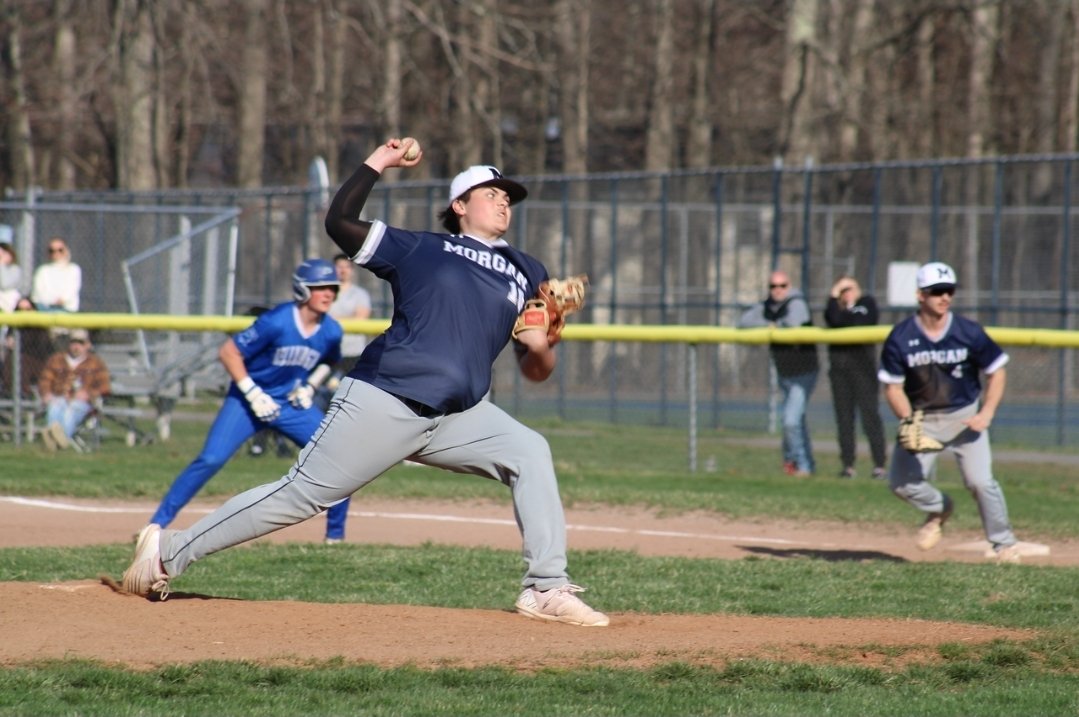 JacobyBrown00's tweet photo. 5 innings vs East Hampton.  7 hits.  1 ER. 6 k's. 1 walk.  The boys bought the bats and gave me a lead and we didn't look back.  #Uncommitted2027 #ncaabaseball #CTBaseball #MorganBaseball #highschoolbaseball https://t.co/5hYIy1h8h6