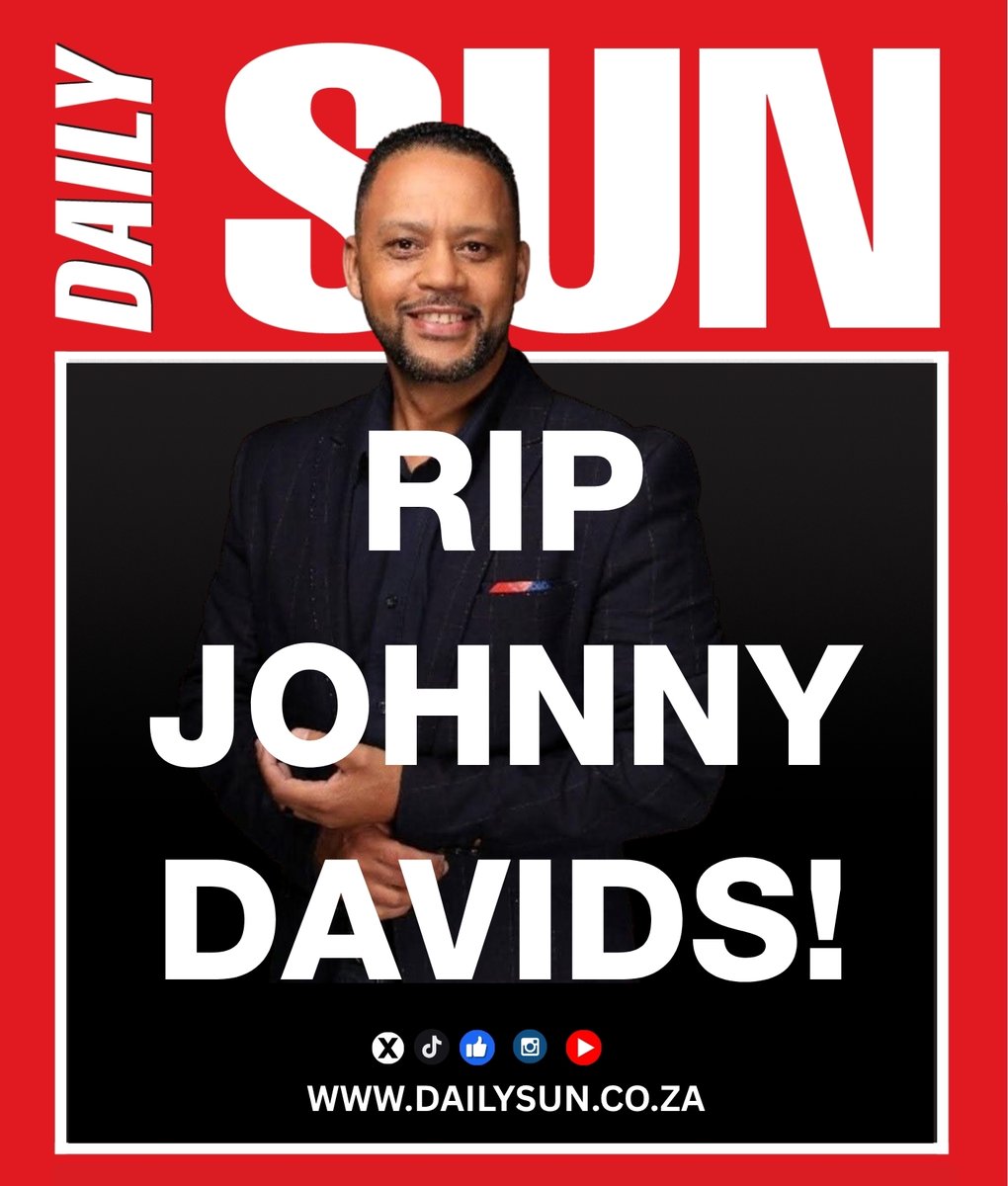 dailysunsa's tweet image. Top sports presenter passes away!  
Radio station Tygerberg FM confirmed the heartbreaking news.
tinyurl.com/36zcamum
#JohnnyDavids #Death