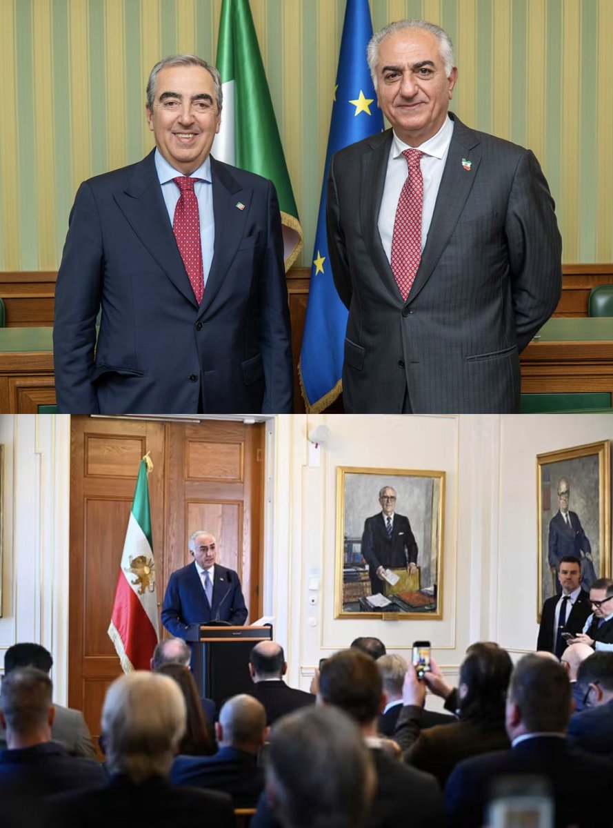 When there is a discussion about diplomacy, this is exactly what Iran needs.

The only legitimate path is <a href="/PahlaviReza/">Reza Pahlavi</a> -led transition government
#MIGA 
#KingRezaPahlavi‌ForIran