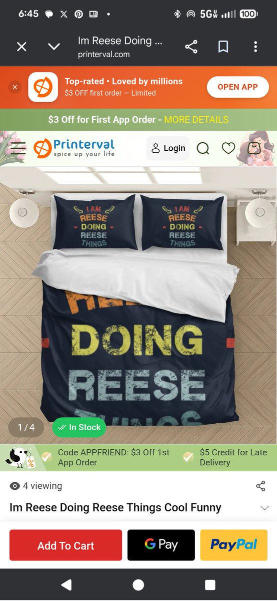croston71's tweet photo. @ReeseW 
Looking at some new bedding for my Toy Haulher RV /Salem's Forest River https://t.co/K5zAL2QPzy