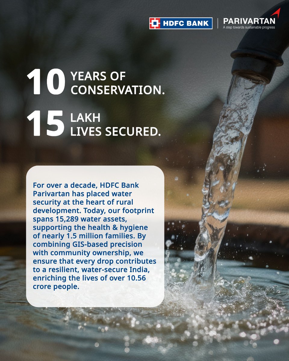 HDFC Bank Parivartan tweet media