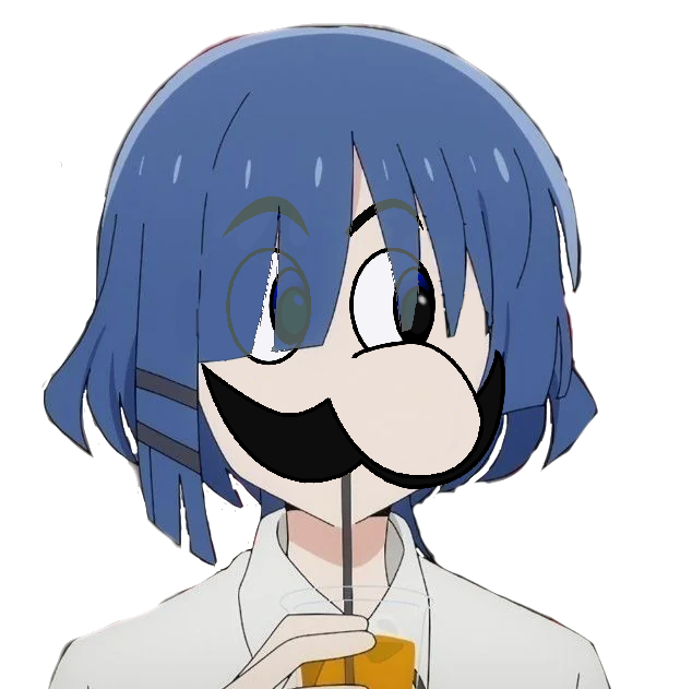 darksyndr0me's tweet photo. RYo yamada if she was, The Weegee! #Ryoyamada #Bocchitherock #Thatsmamaluigitoyoumario #weegee ###################################################### https://t.co/qIzG04Hwya