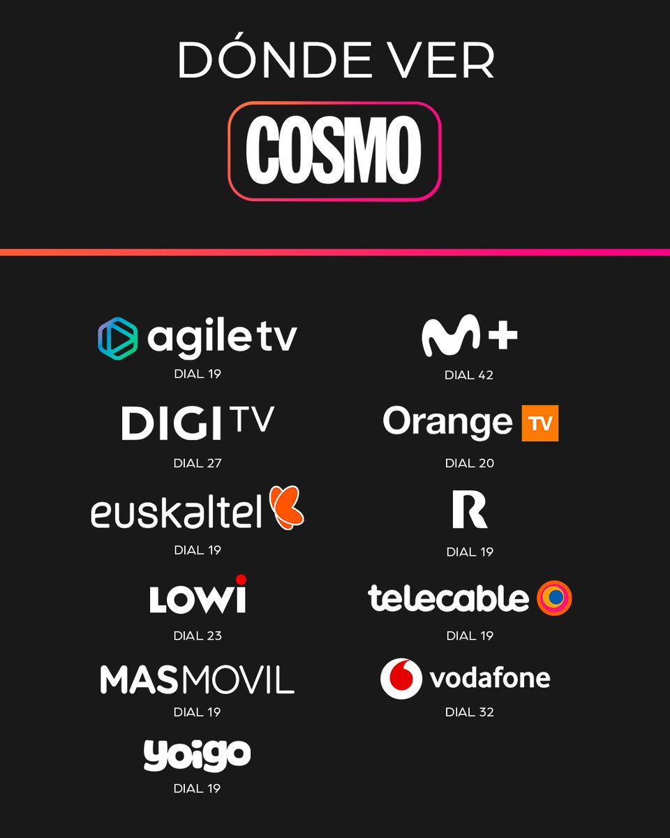 Canal COSMO tweet media