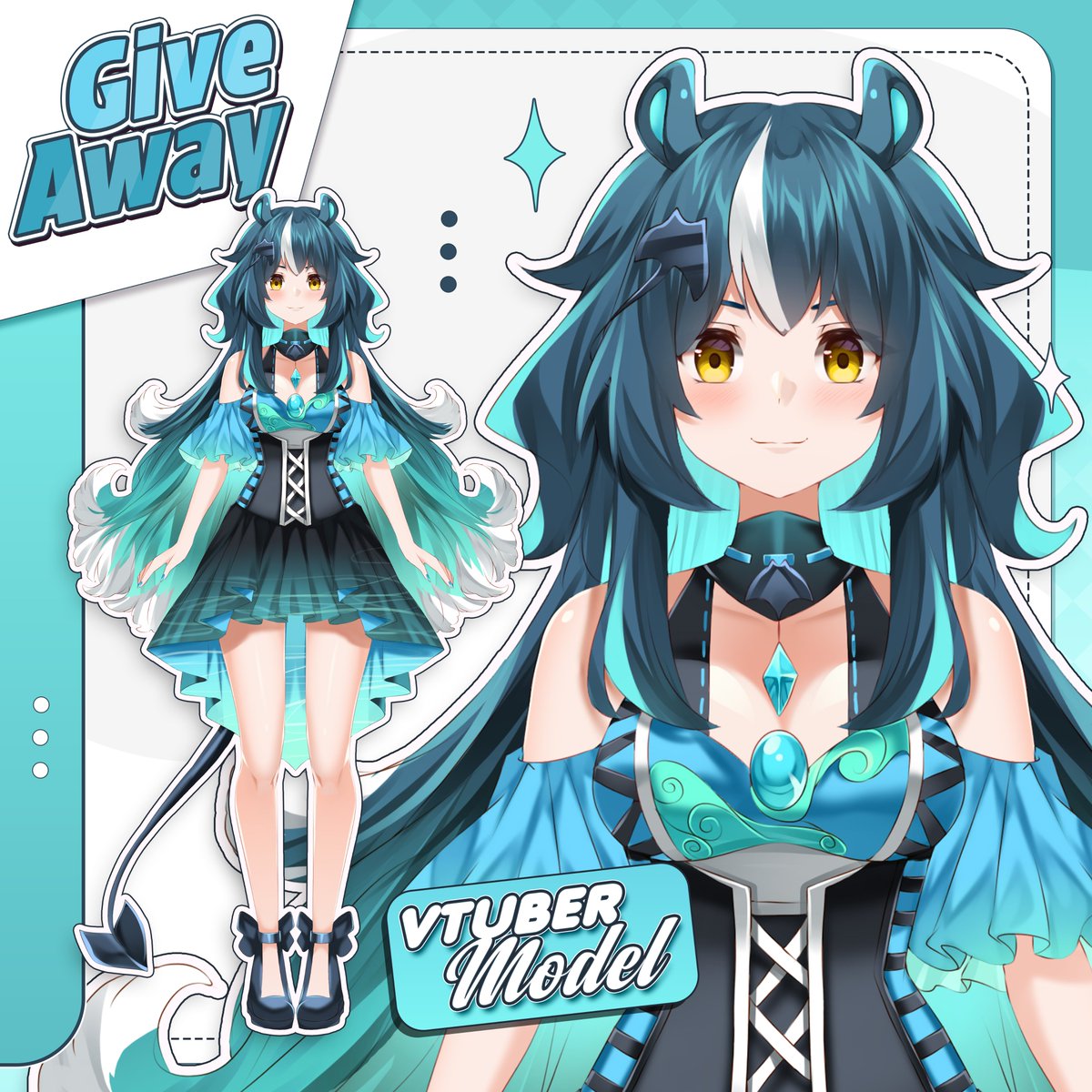 🎂 Birthday Art Raffle 🎂

Hi hi~ 
To celebrate my birthday, I wanted to do something special for you all 💙
I’m hosting a little artraffle, and the winner will get a full body VTuber model illustration from me! ✨

I’d really love to draw one of your characters hehe 
How to