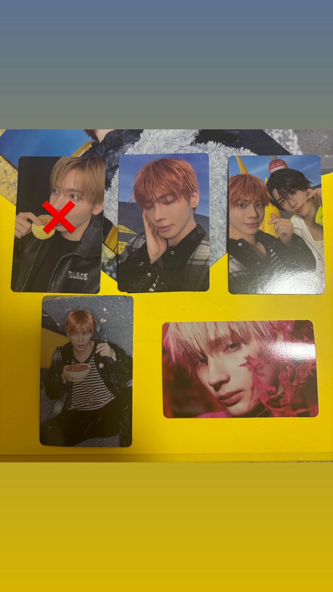hpns_acc's tweet photo. @kth_kth_0502 @osi_04miyu コメント失礼いたします！
タワレコ特典のテヒョンと同種ヨンジュンと交換可能でしょうか(>_<) https://t.co/E4nElWD4Ib