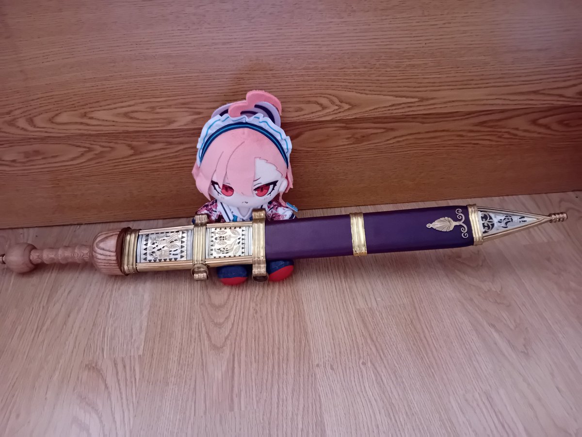 That's a pretty big sword for such a small girl!

Never kill yourself.