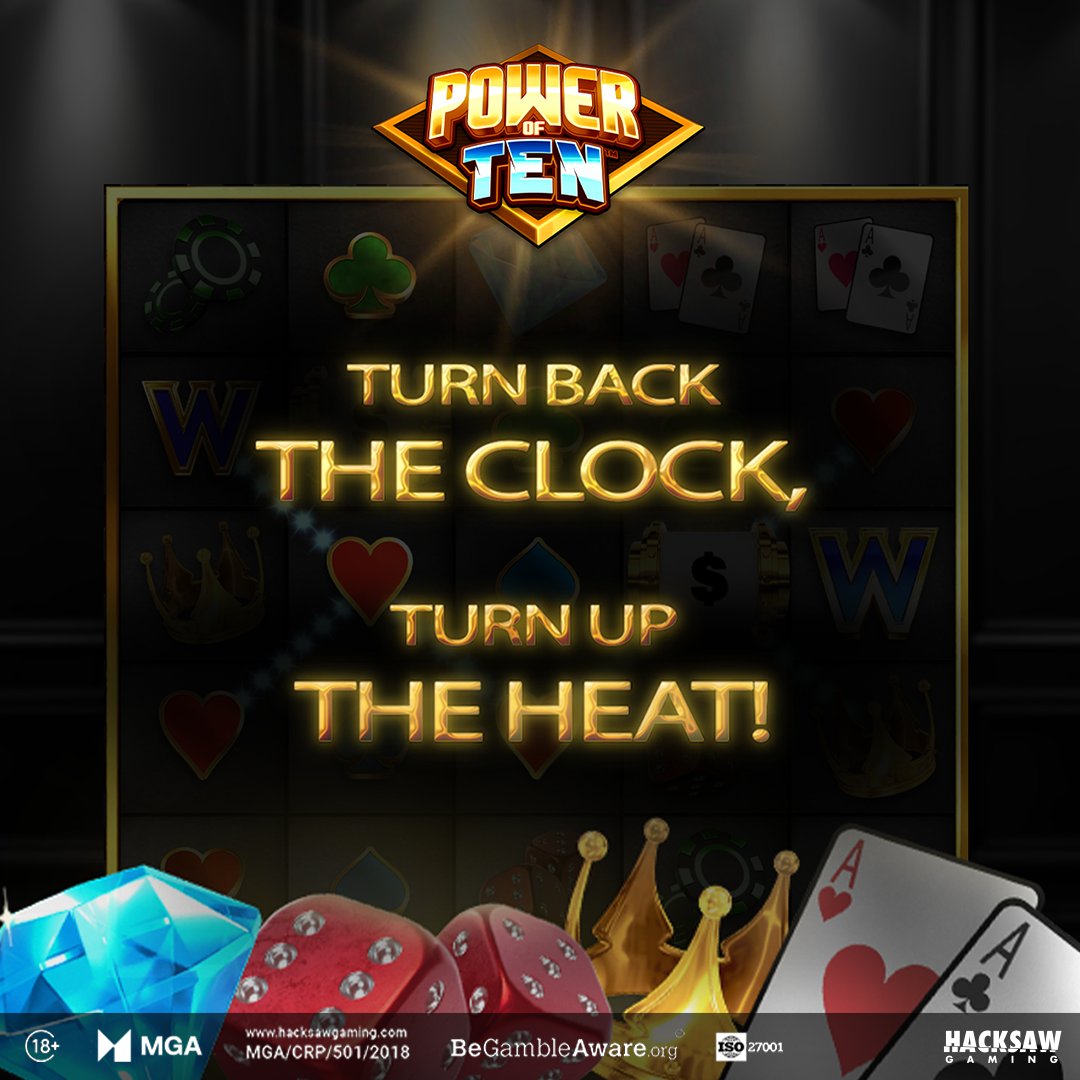 hacksawgaming's tweet image. Make it Count 🔟✨
Power of Ten is Out Now! 

🔞 | Please Gamble Responsibly | BeGambleAware.org
#HacksawGaming #PowerOfTen #OutNow #slots