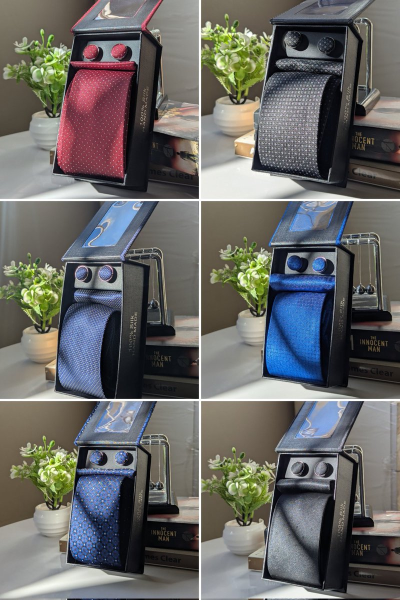 Hi guys. I'm selling high quality men's neckties. Call/WhatsApp 0772361518
K100 for single Neckties
K130 for two piece ones
K150 for three piece ones. 

Please retweet 🥹