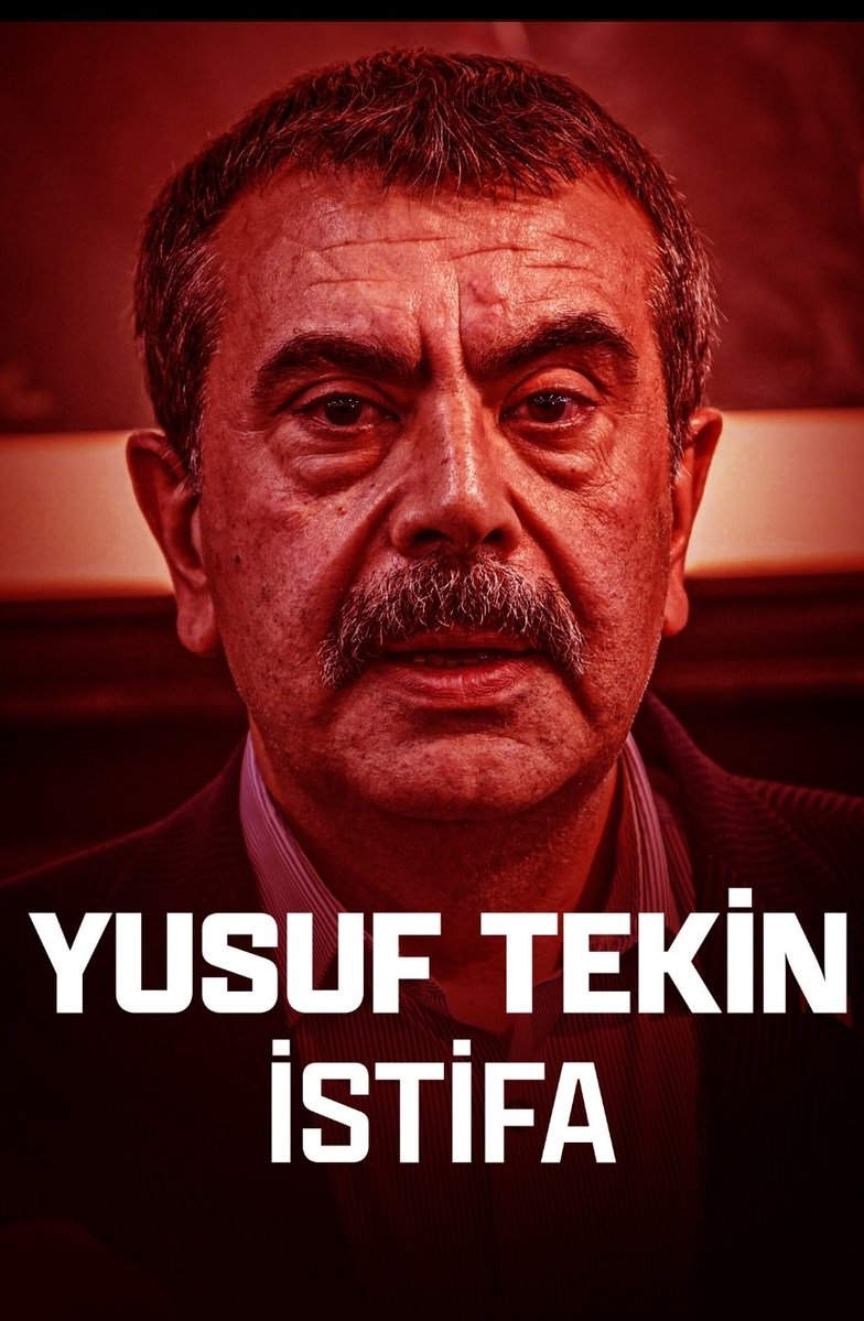 Yusuf Tekin istifa!!! Hükumet istifa!!!