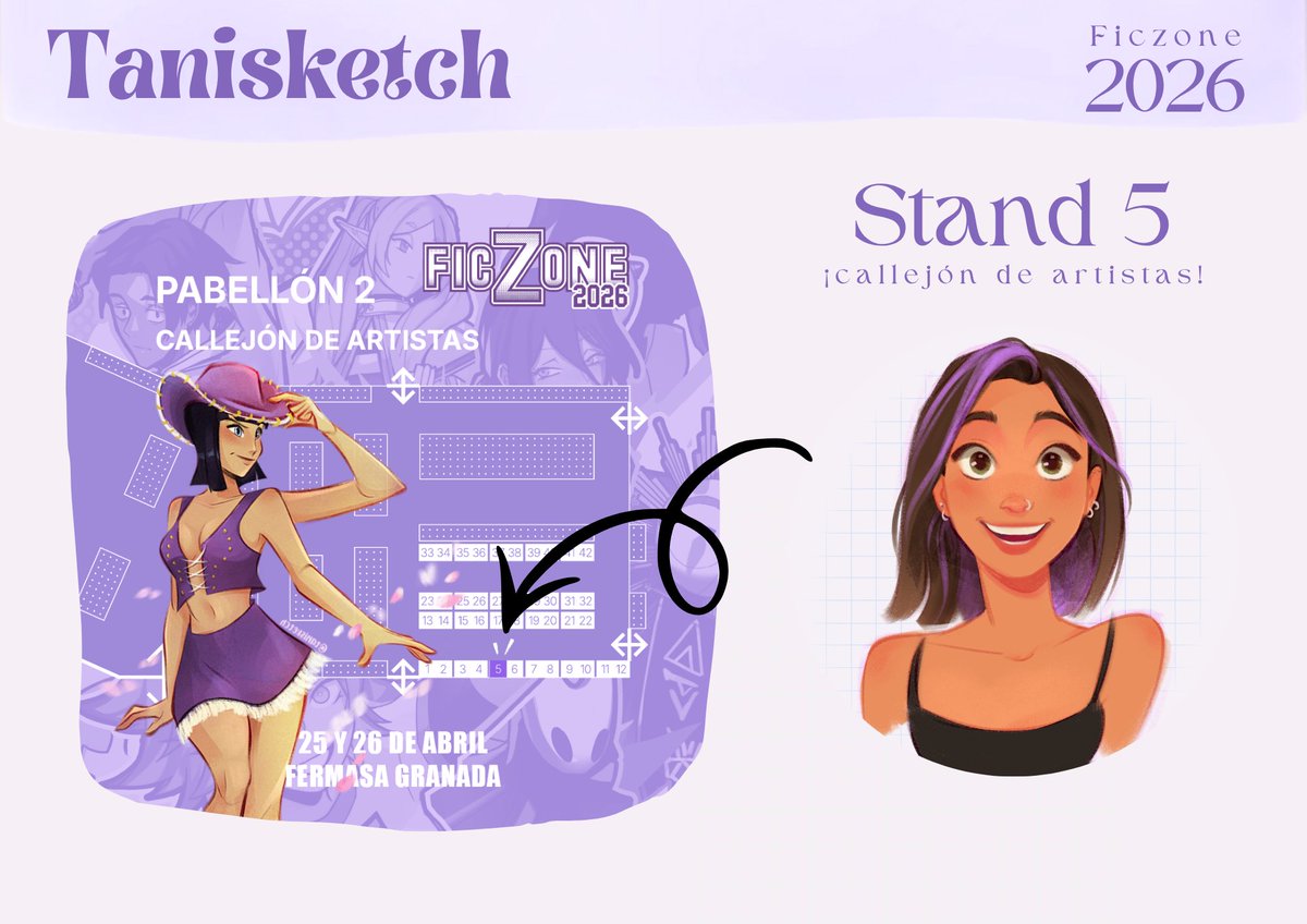 Tania 🍃 Ficzone - Stand 5 tweet media