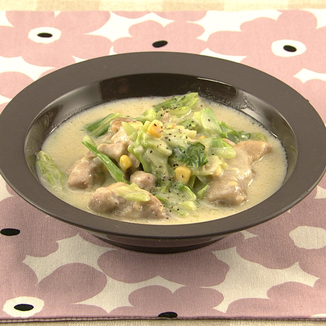 今日の #DAIGOも台所 は山本ゆりさんの「鶏と春キャベツのクリーム煮」🥬✨
電子レンジでパパッと作れる、春にぴったりの優しい味わい🤤

そして、DAIGOさんと同じく「おいしい★包丁２」をご愛用いただいている皆さまへ！🔪✨
長く大切に使っていただくための【お手入れ動画】をご紹介🎥
